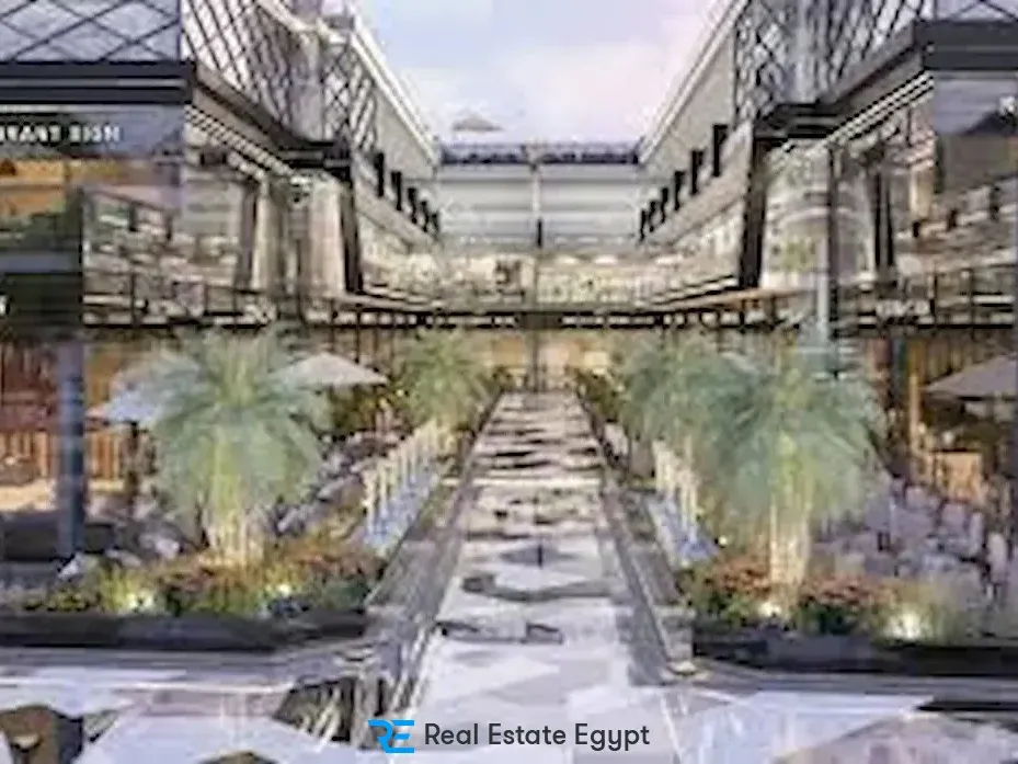 O Yard New Cairo Mall Concrete Development
