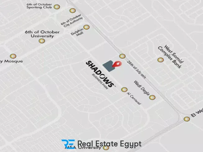 مول شادو بيزنس بارك اكتوبر A Plus للتطوير العقاري
