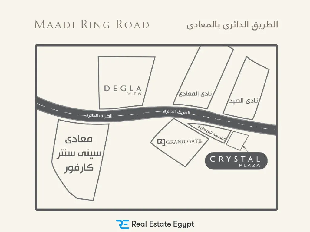 Crystal Plaza Maadi Project Memaar AlMorshedy