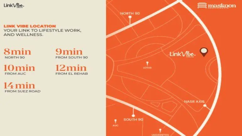Link Vibe New Cairo Mall Maskoon Developments