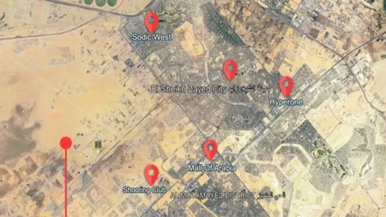 Belami New Zayed Compound Pyramids Rocks Developments