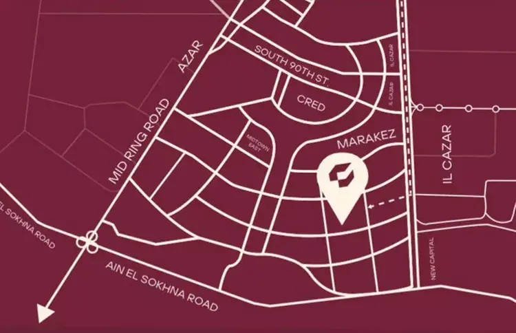 Jiwar New Cairo Compound Concrete Developments