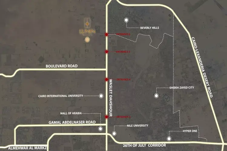 Lumin Heights El Sheikh Zayed Compound Circle Communities Developments