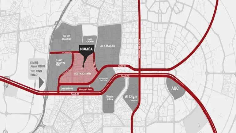 Multqa Mall New Cairo Aknan Developments