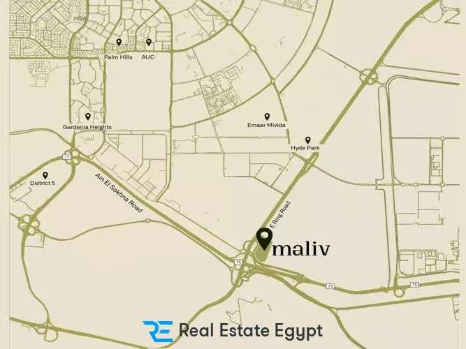 Maliv New Cairo Compound kulture Developments