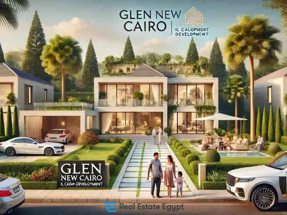 كمبوند جلين التجمع السادس الكازار للتطوير العقاري- Glen New Cairo Compound