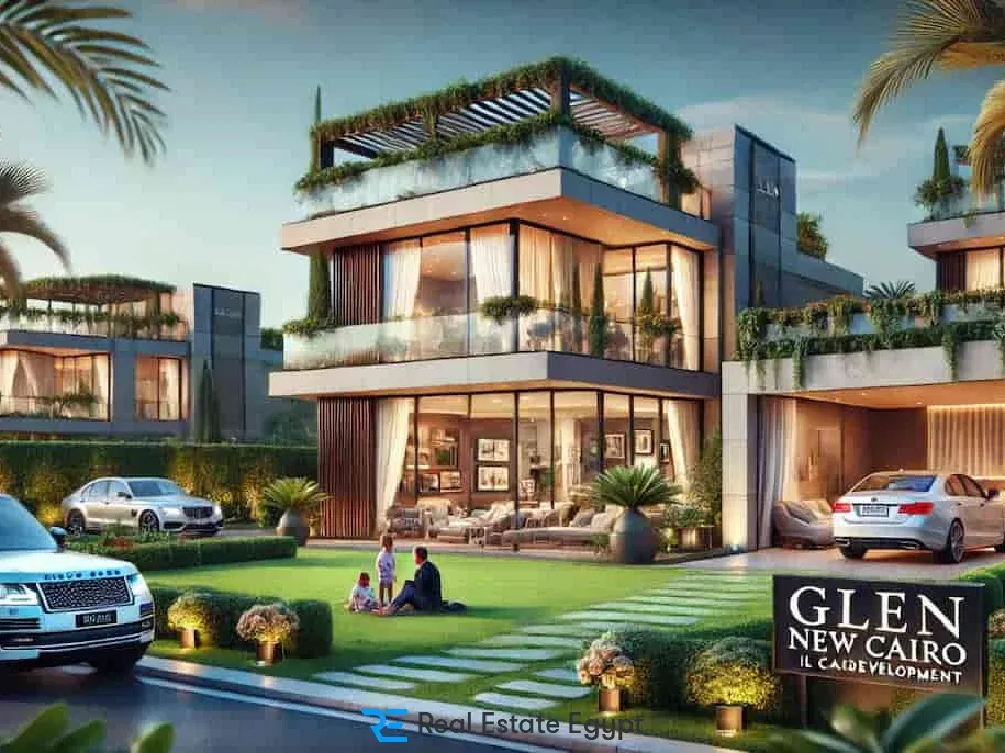 كمبوند جلين التجمع السادس الكازار للتطوير العقاري- Glen New Cairo Compound