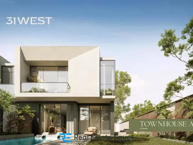 Hurry up and reserve a 260-square-meter townhouse now in one of the 31 West October Compound projects