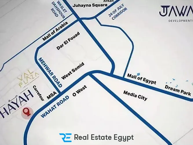 كمبوند حياة ريزيدنس أكتوبر جواد للتطوير العقاري
