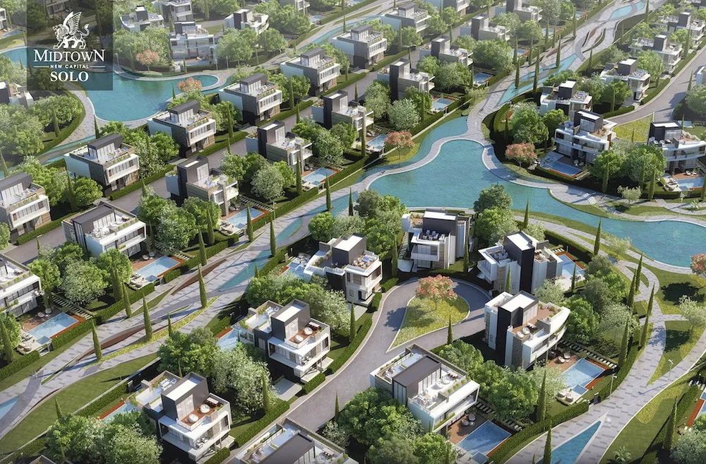 كمبوند ميدتاون سولو العاصمة الادارية بيتر هوم للإستثمار العقاري - Midtown Solo New Capital Compound