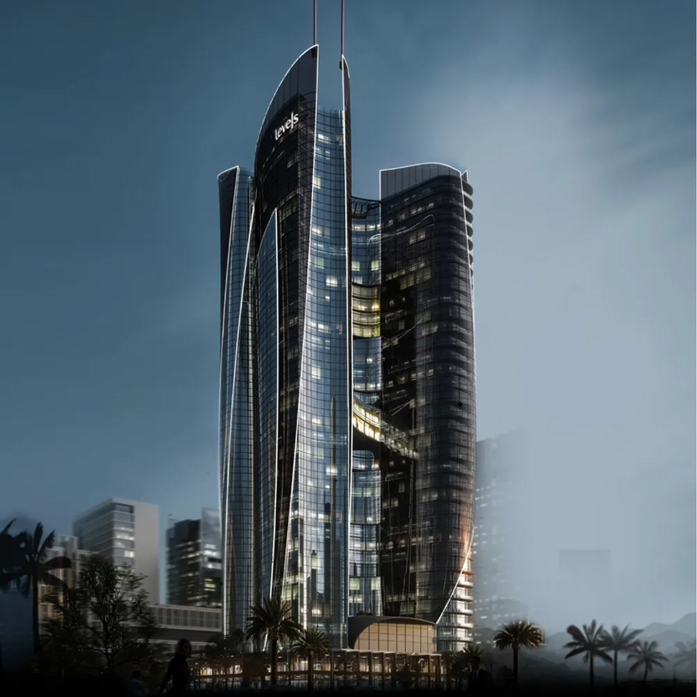 ليفلز بيزنس تاور العاصمة الإدارية الجديدة اوربن لينز للتطوير العقاري - Levels Business Tower New Capital