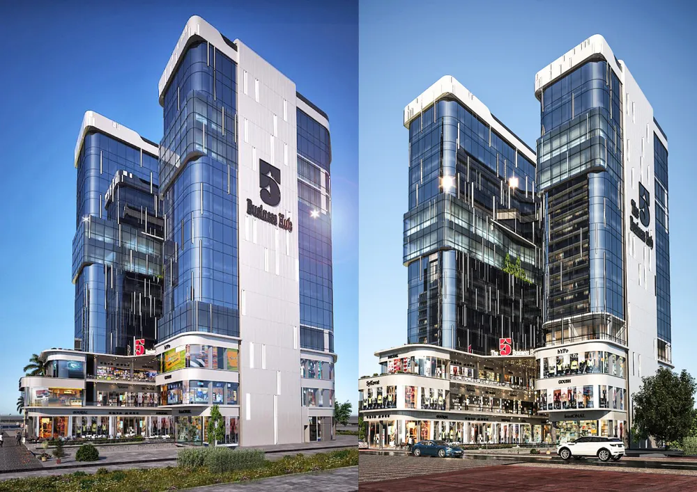 5 Business Hub New Capital Tamayoz Development