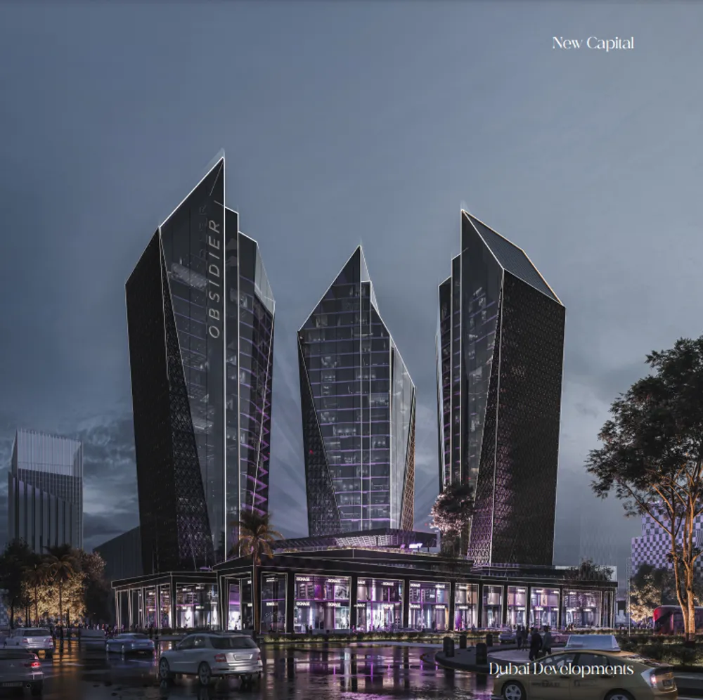 Obsidier Tower New Capital Mall Dubai Developments