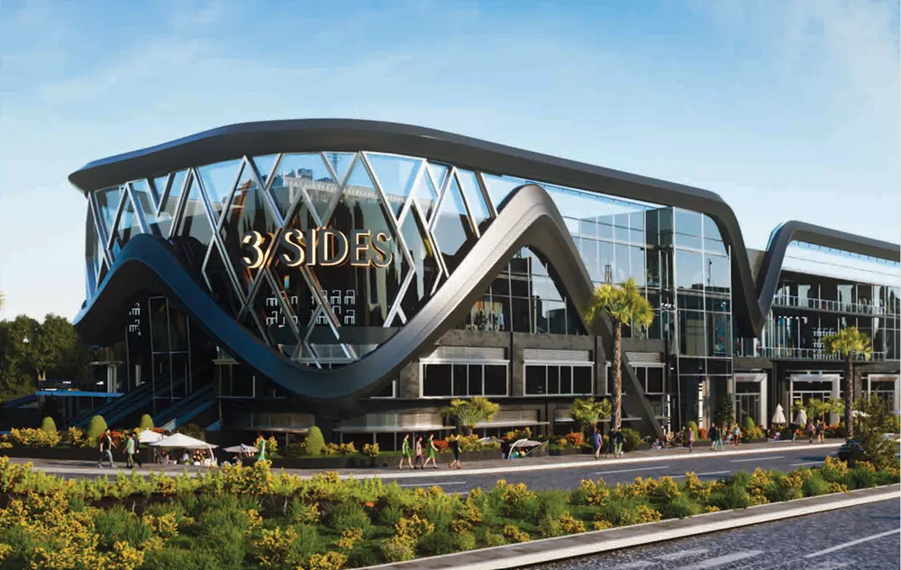 مول ثري سايدز التجمع الخامس هايد بارك للتطوير العقاري - 3 Sides Mall New Cairo