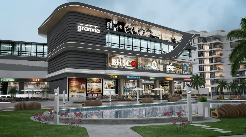 Shop for sale 45m in Granvia Mall New Capital with payment facilities