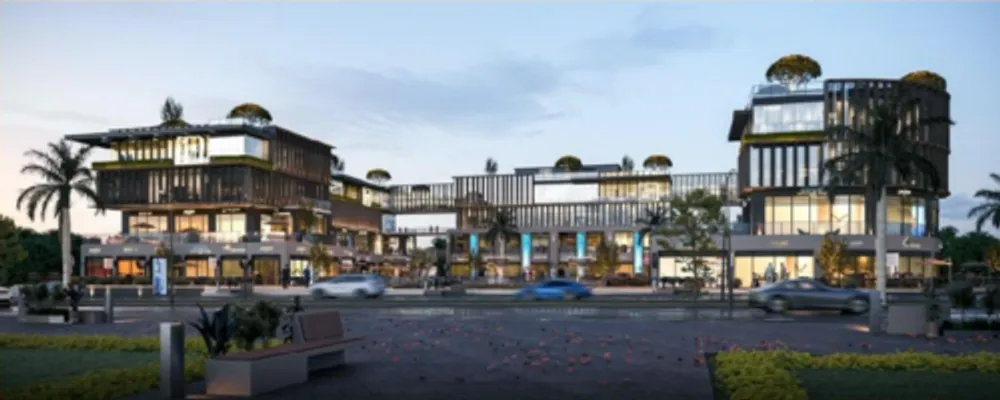 Invest in a 70m unit in The Lark Mall New Cairo