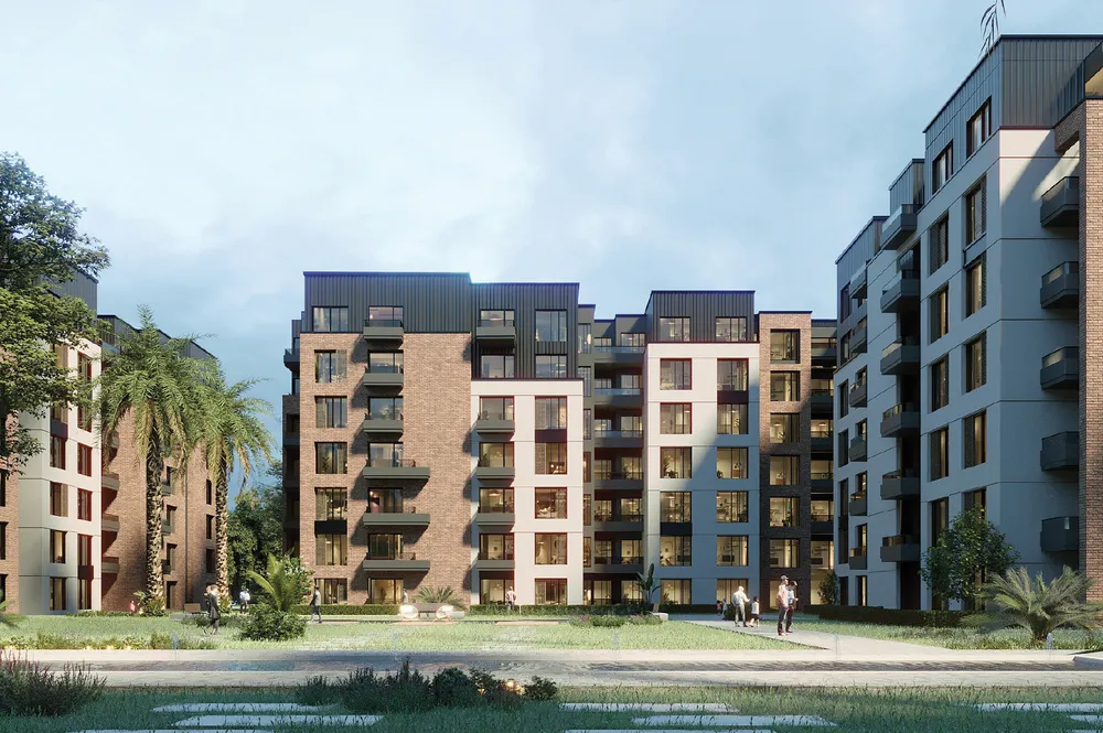 100m Apartment with attractive price and charming view in Garnet Residence New Cairo