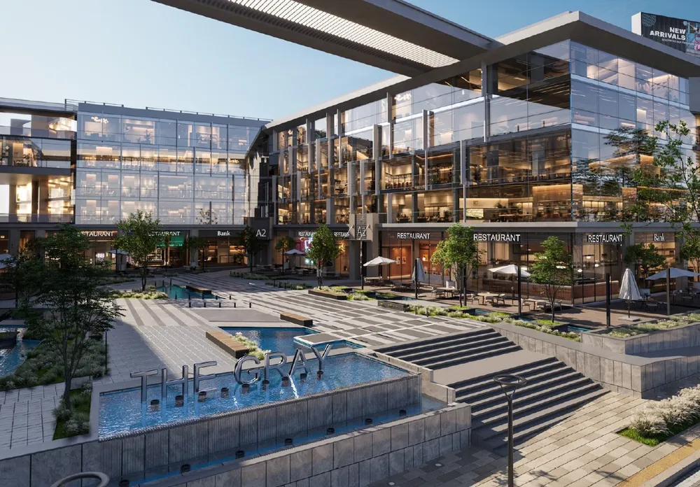 مول ذا جراي القاهرة الجديدة HDP للتطوير العقاري - The Gray Mall New Cairo