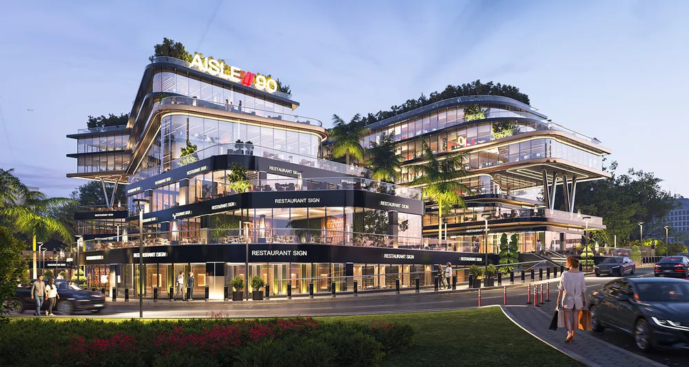 مول أيل 90 التجمع الخامس سكوب للتطوير العقاري - Aisle 90 New Cairo Mall