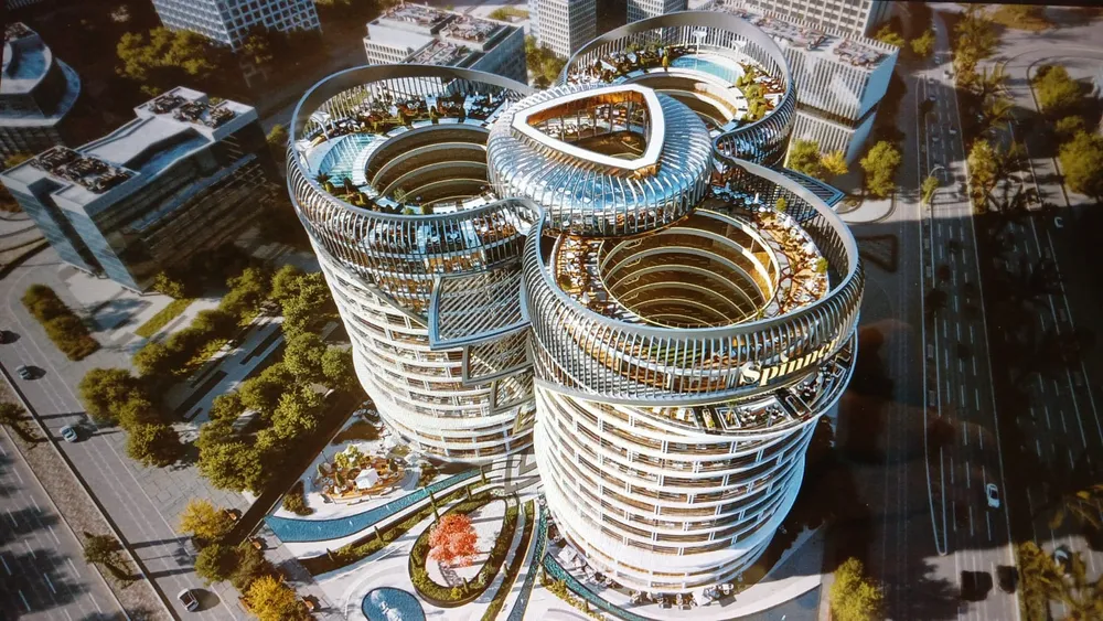 Spinner New Capital Mall Radix Development