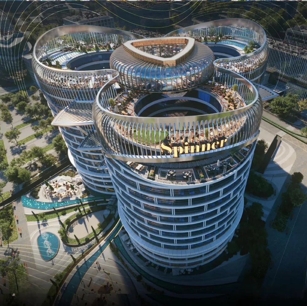 Spinner New Capital Mall Radix Development