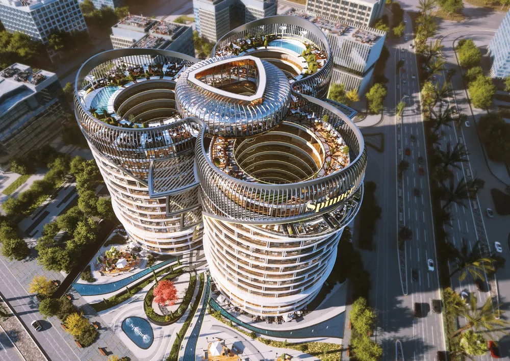 Spinner New Capital Mall Radix Development