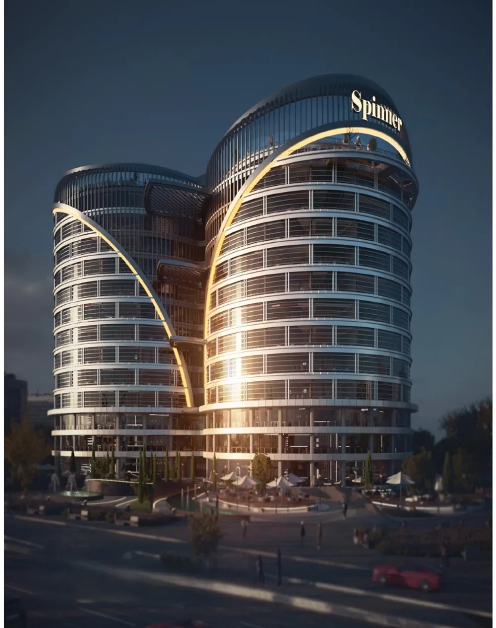 Spinner New Capital Mall Radix Development