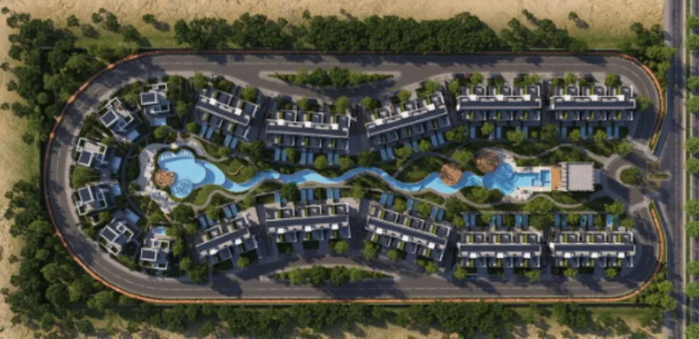 كمبوند ابوف كوميونيتي زايد الجديدة كونتكت للتطوير العقاري - Upove Community New Zayed Compound