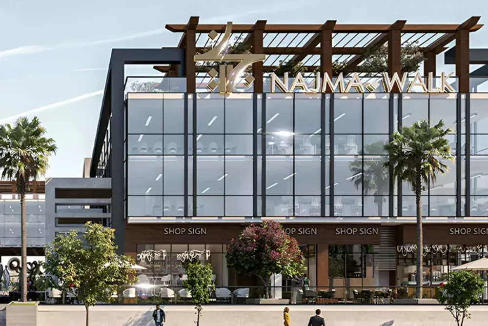 مول نجمة ووك القاهرة الجديدة ساوث قرنفل للتطوير العقاري - Najma Walk New Cairo Mall