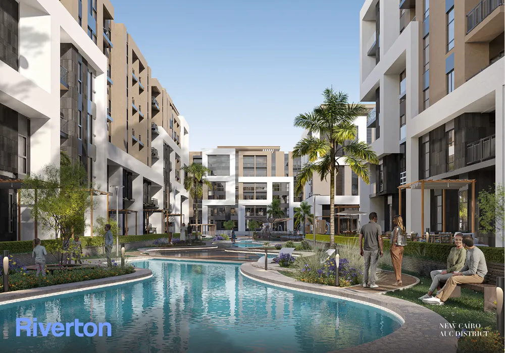 كمبوند ريفرتون التجمع الخامس ميركون للتطوير العقاري - Riverton New Cairo Compound
