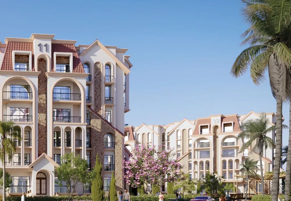 Jiwar New Cairo Compound Concrete Developments