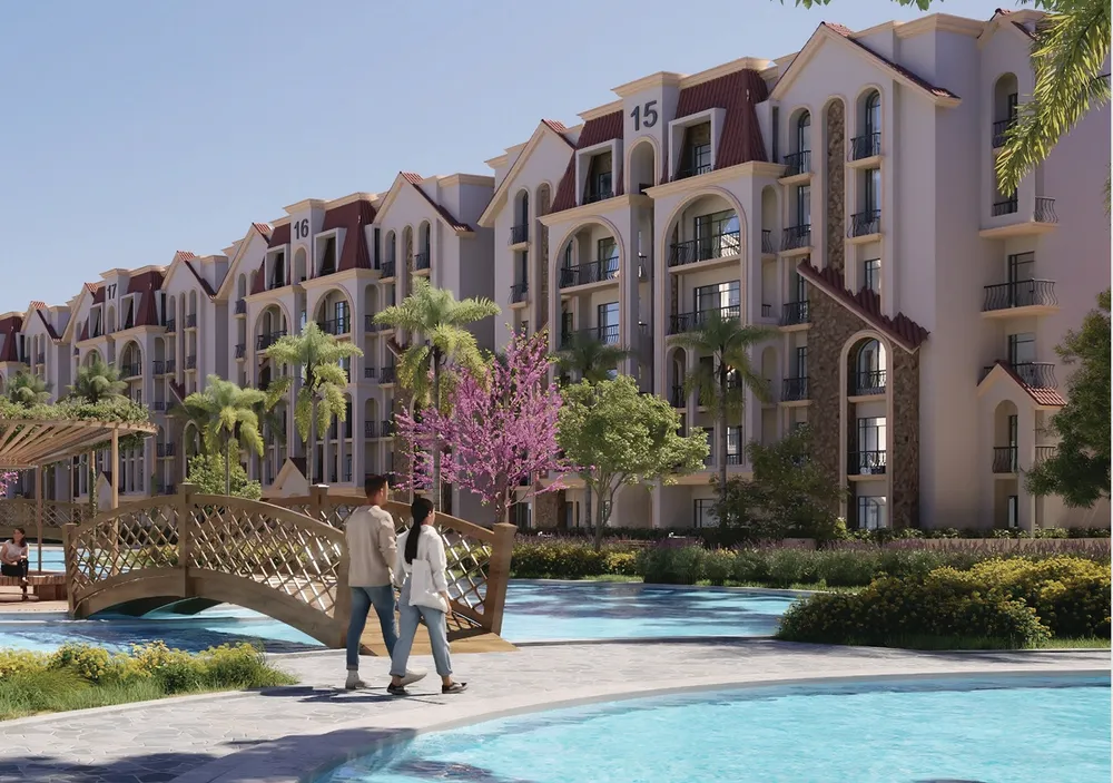 Jiwar New Cairo Compound Concrete Developments