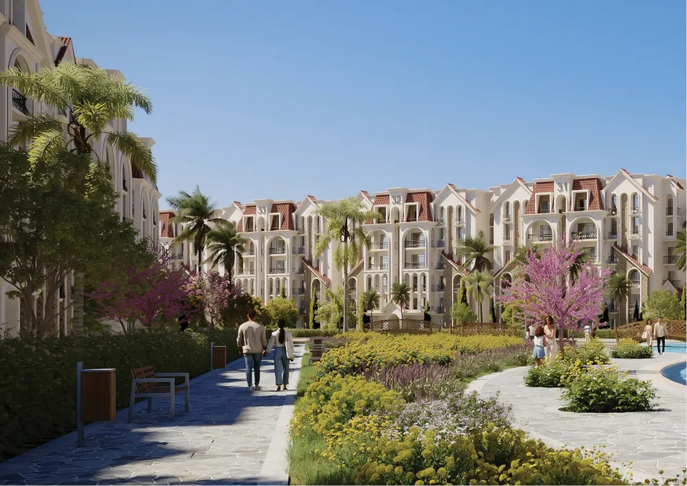 Jiwar New Cairo Compound Concrete Developments