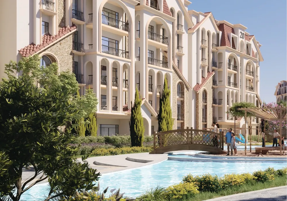 Jiwar New Cairo Compound Concrete Developments