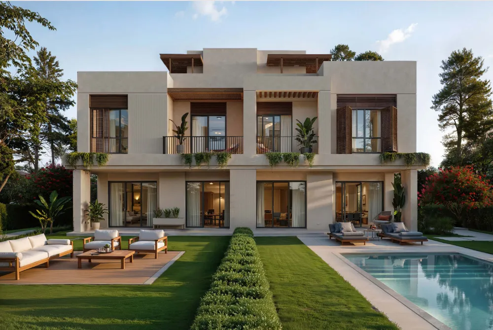 كمبوند ايست فالي المستقبل سيتي سوديك للتطوير العقاري