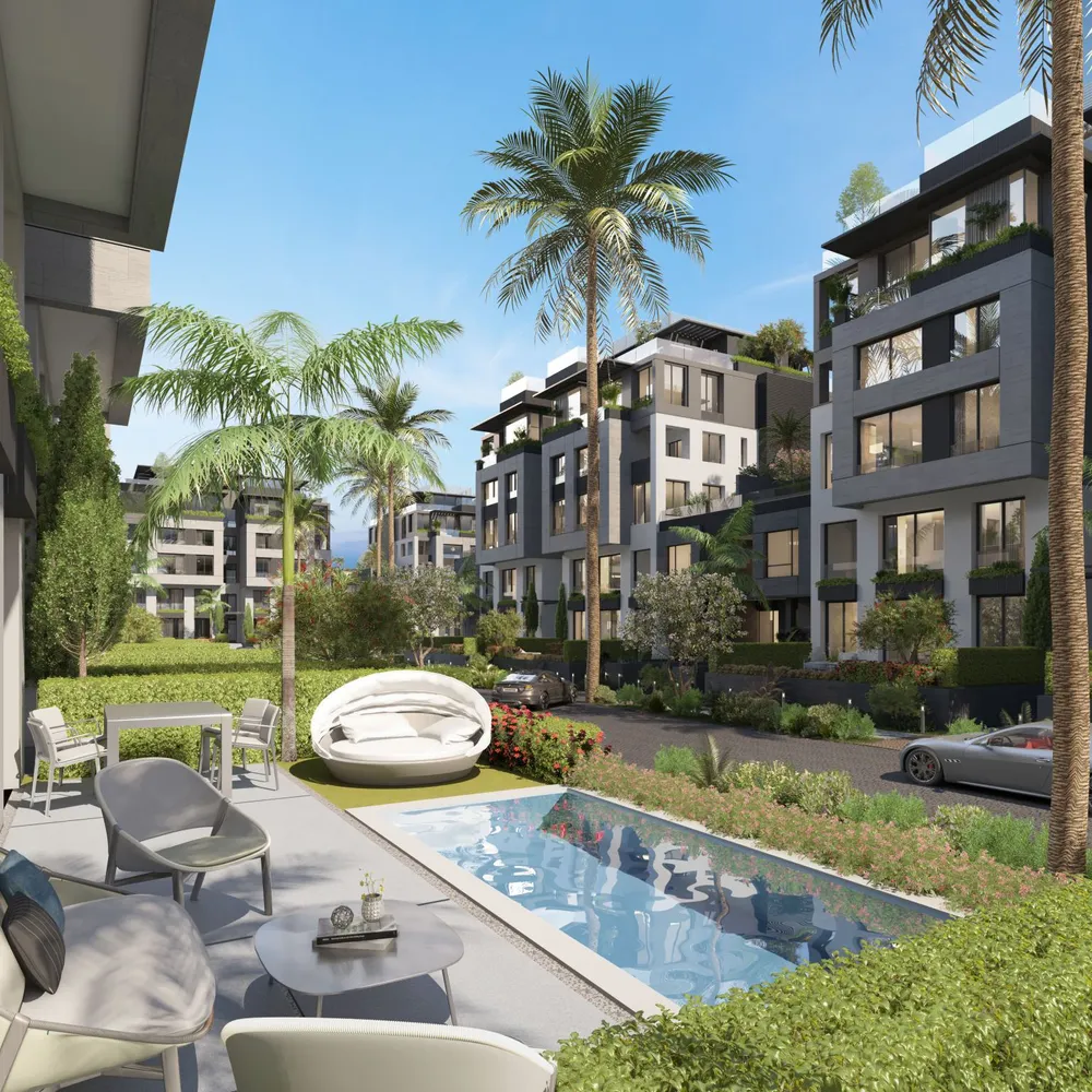 Trio Gardens New Cairo Compound M2 Development