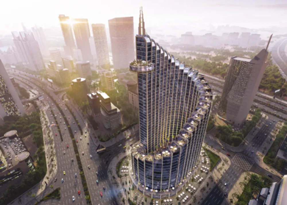 East Tower Mall New Capital UC Development