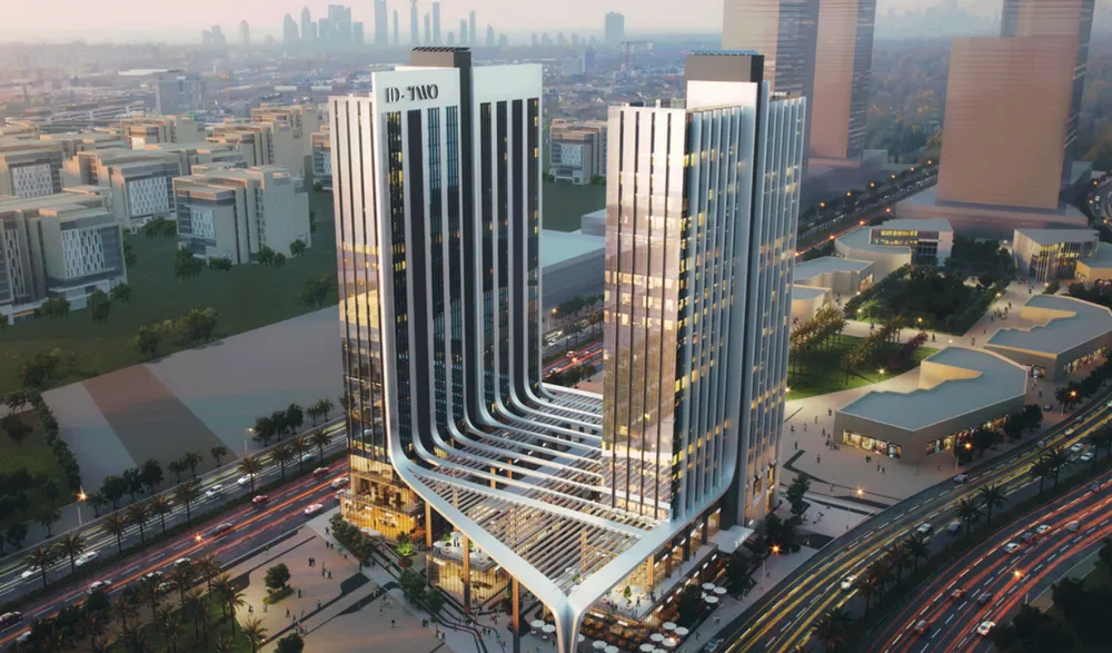 Double Two Tower New Capital Nakheel Development