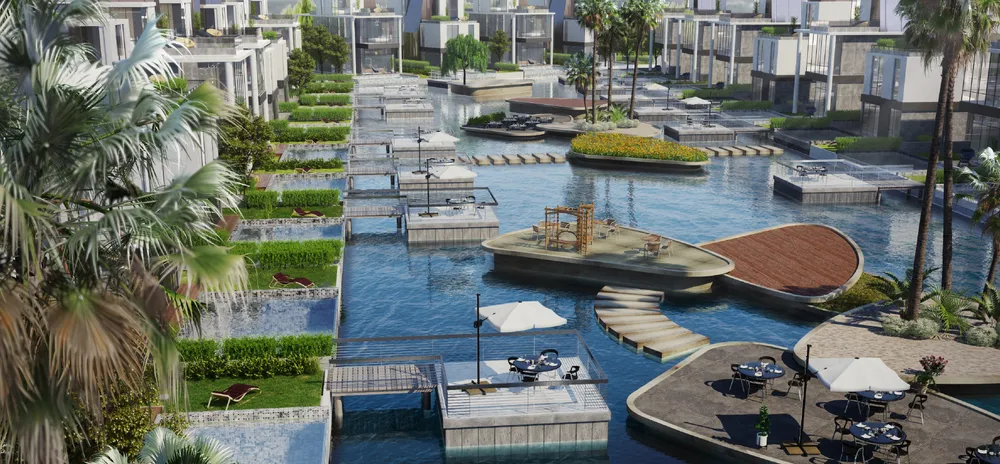 كمبوند بلوم فيلدز مدينة المستقبل تطوير مصر العقارية
