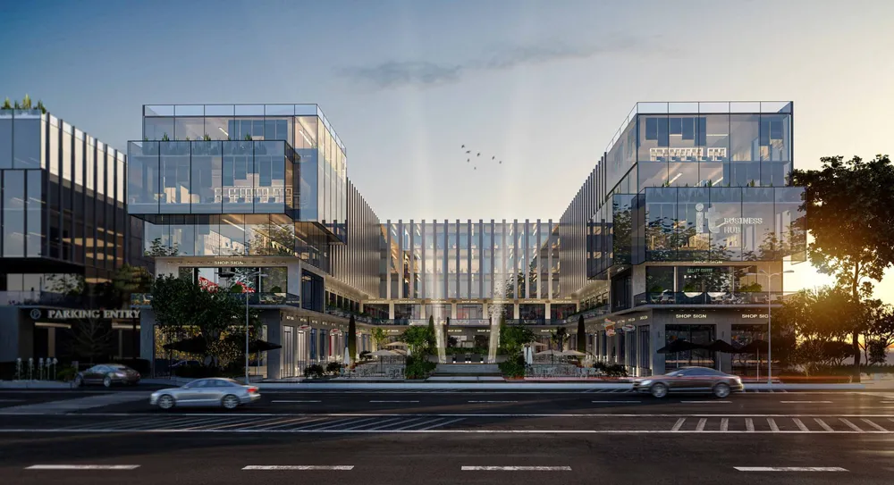 مول ات بيزنس هاب القاهرة الجديدة أب وايد للتطوير العقاري - It Business Hub New Cairo Mall