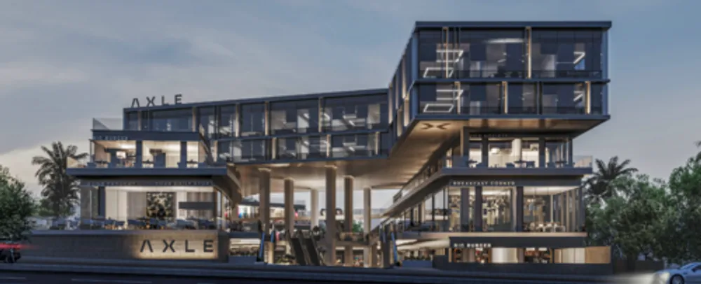 مول اكسل القاهرة الجديدة منصات للتطوير العقاري - Axle New Cairo Mall