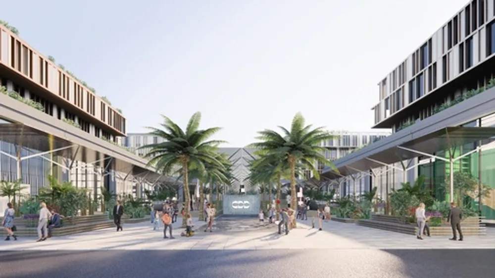 مول كايرو ديزاين ديستركت القاهرة الجديدة لاند مارك للتطوير العقاري - Cairo Design District New Cairo Mall