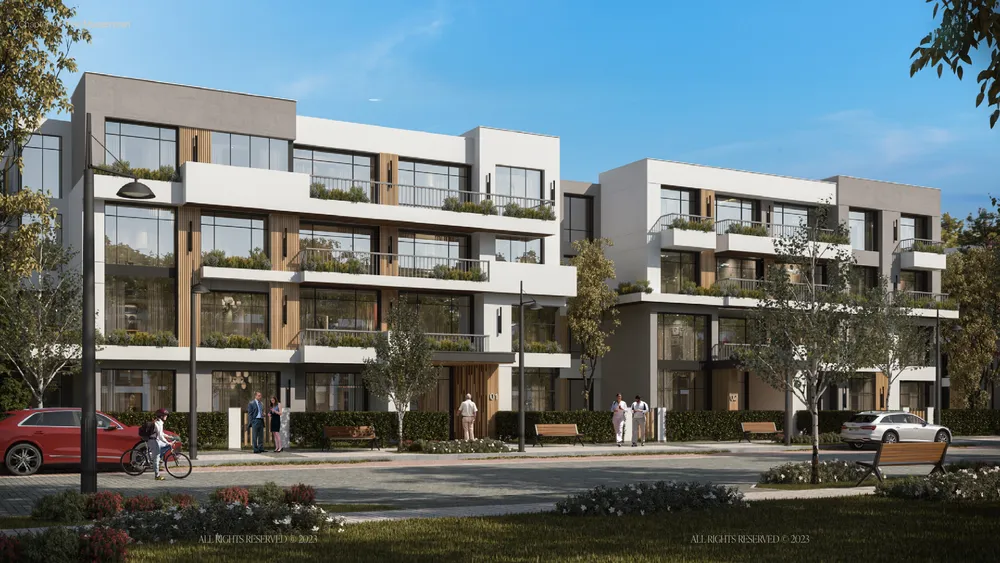 كمبوند لوجار نيو زايد جيتس للتطوير العقاري - Lugar New Zayed Compound