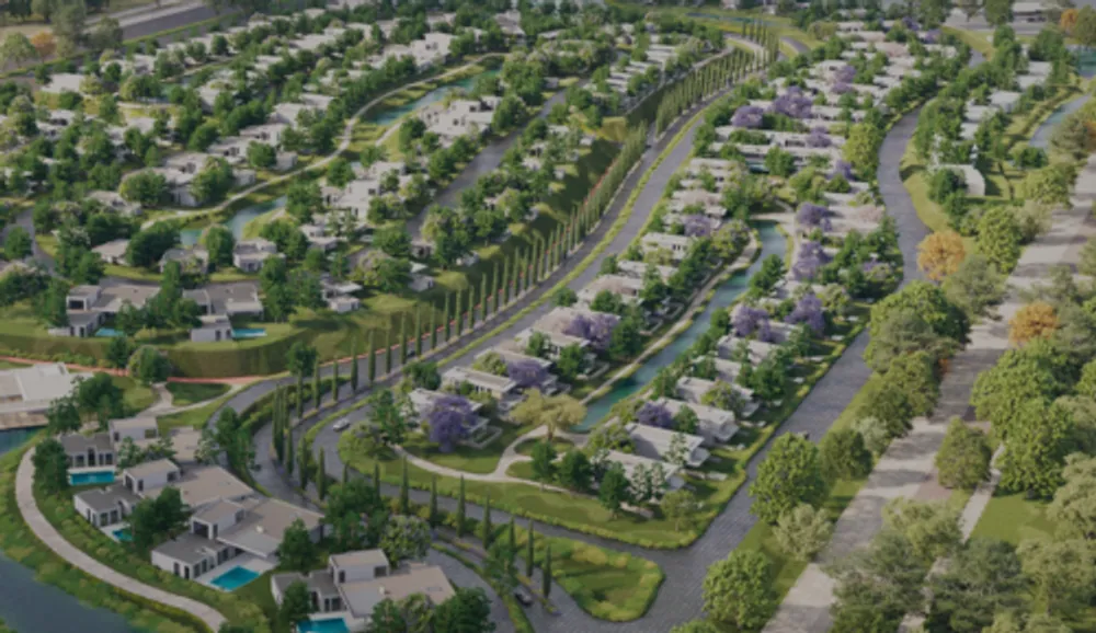 كمبوند هيلز اوف وان نيو زايد بيبول اند بليسيز للتطوير العقاري - Hills Of One New Zayed Compound