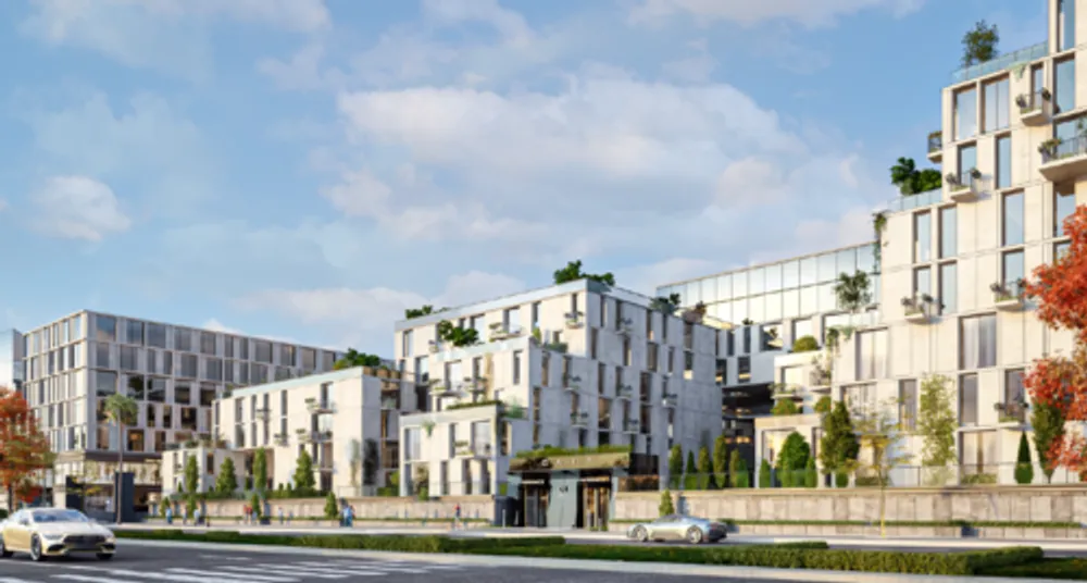 كمبوند سكاي رامب زايد الجديدة أب وايد للتطوير العقاري - Sky Ramp New Zayed Compound