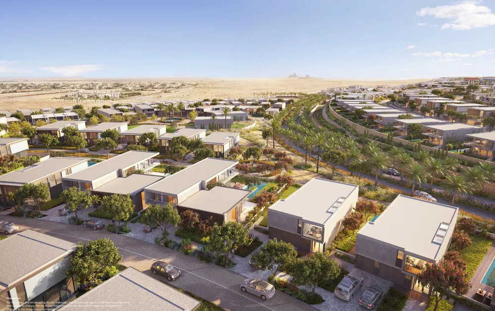 Swan Lake West 6 October Compound Hassan Allam Properties