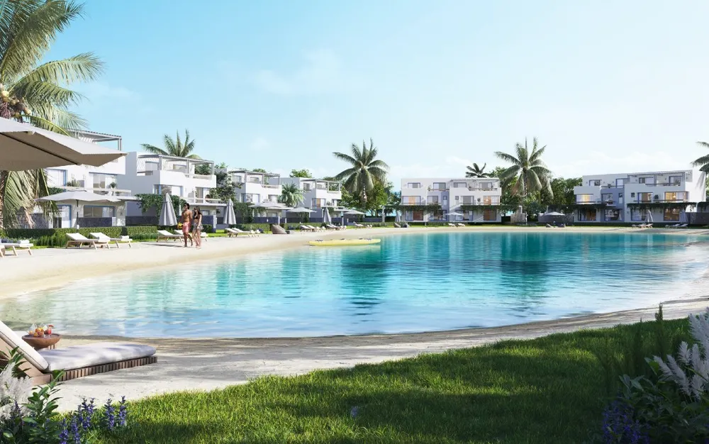 Hurry Up To Buy a 250m² Twin house in Plage Sidi Abdel Rahman Village Mountain View