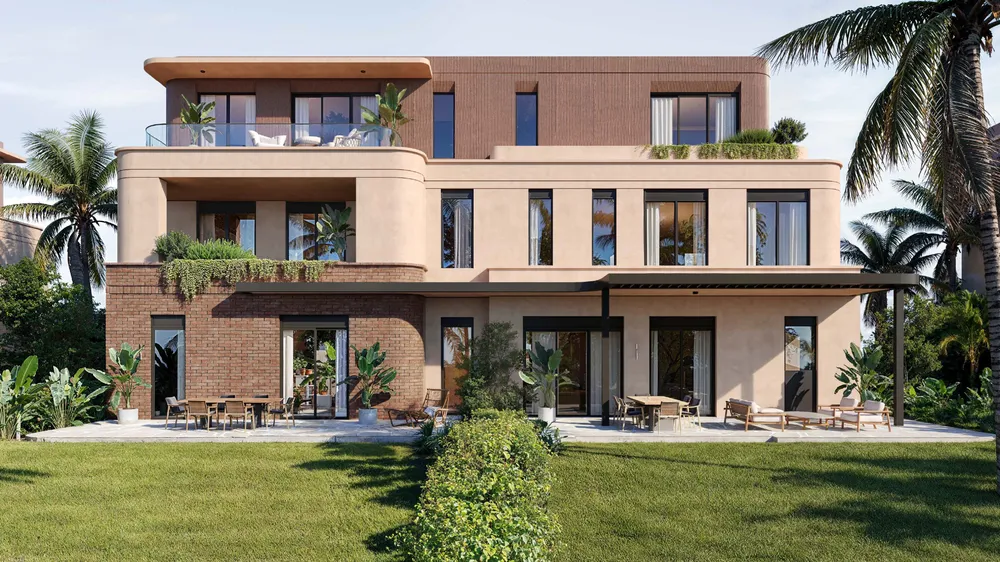 كمبوند كريسنت ووك التجمع السادس مراكز للتطوير العقاري - Crescent walk New Cairo Compound