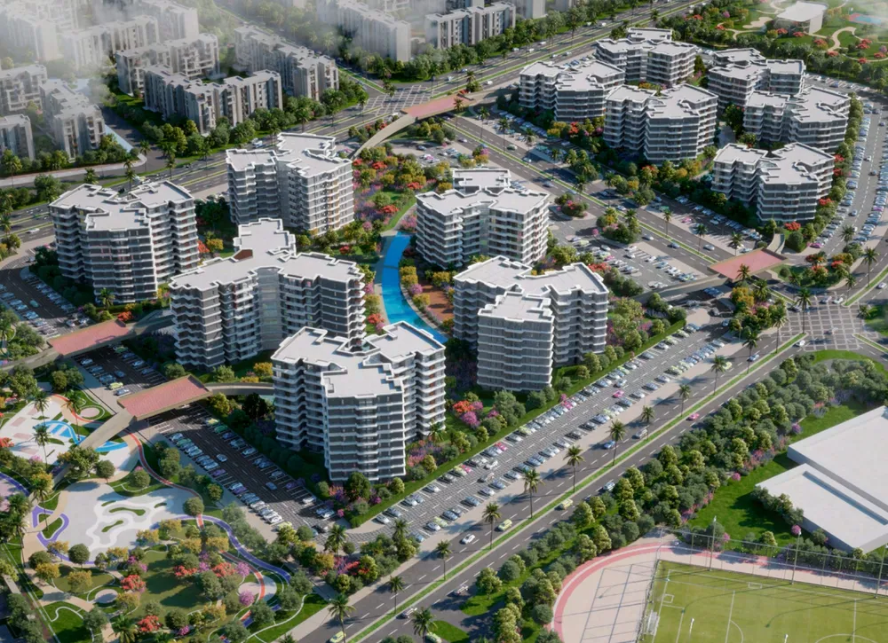 كمبوند ديستريكت 6 التجمع السادس مراكز للتطوير العقاري - District 6 New Cairo Compound