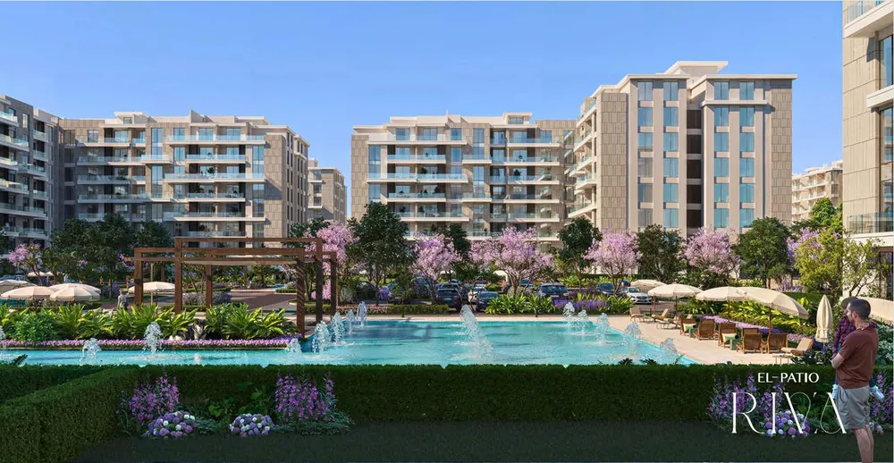 كمبوند الباتيو ريفا التجمع السادس لافيستا للتطوير العقاري - El Patio Riva New Cairo Compound